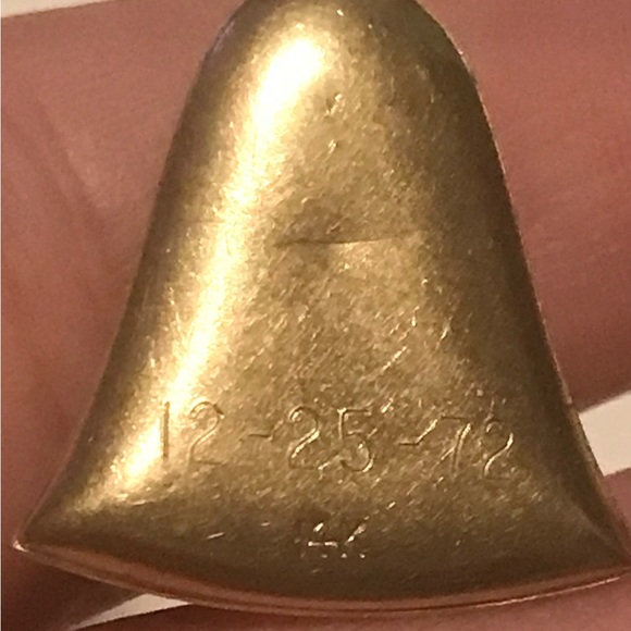 14K GOLD VINTAGE 1972 CHRISTMAS PENDANT ⭐️PLEASE READ ENTIRE LISTING & PHOTOS!⭐️ - Picture 4 of 8